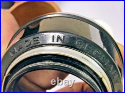 Vintage Camera Lens Pouch Soligor Nikon Miranda Argus 50mm f2.8 AGFA 30mm Hood