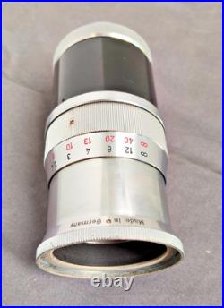 Vintage Camera Lens Schneider Optik Kreuznach Xenar 105mm f3.5 German Lens -AF