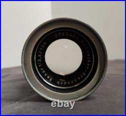 Vintage Camera Lens Schneider Optik Kreuznach Xenar 105mm f3.5 German Lens -AF