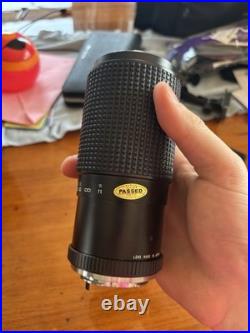 Vintage Camera Lenses Lot Of 6