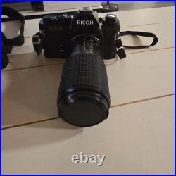 Vintage Camera Lot 2 Cameras, 3 Lens, 1 Flash, 2 Bags ++ RICOH KR-5 Super & KR-P