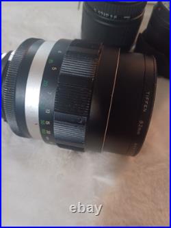 Vintage Camera Lot Of Lens