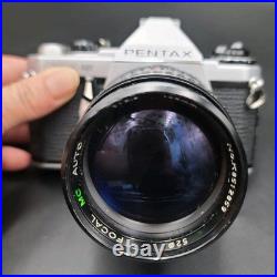 Vintage Camera Pentax ME Super 35mm with 135mm Lens Clean Works