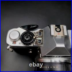Vintage Camera Pentax ME Super 35mm with 135mm Lens Clean Works