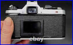 Vintage Camera Pentax ME Super 35mm with 135mm Lens Clean Works