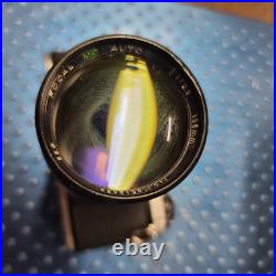 Vintage Camera Pentax ME Super 35mm with 135mm Lens Clean Works