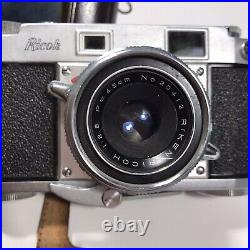 Vintage Camera RICOH 500 No. 6613 Seikosha-MX Shutter Riken Ricoh Lens No. 20412
