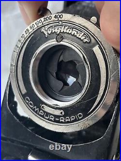 Vintage Camera VOIGTLANDER With rare lens 10.5cm (105mm) F3.5