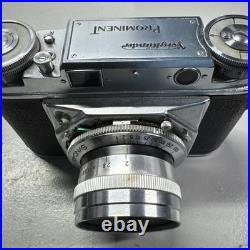 Vintage Camera Voigtlander Prominent With Ultron Lens And Case Vintage
