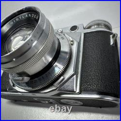 Vintage Camera Voigtlander Prominent With Ultron Lens And Case Vintage