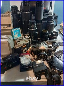 Vintage Camera, bags, lenses, &accessories AS IS UNTESTED Vintage Camera, bags, lenses, &accessories AS IS UNTESTED