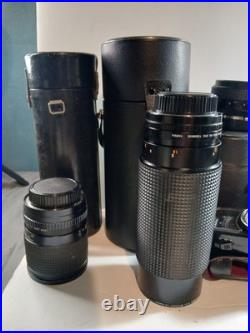 Vintage Camera, bags, lenses, &accessories AS IS UNTESTED