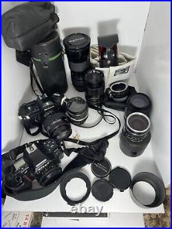 Vintage Cameras and Lenses Large Set