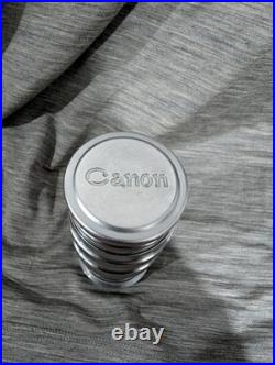 Vintage Canon 13.5cm f4 Serenar LTM Mount Lens with MADE IN OCCUPIED JAPAN Case