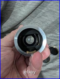 Vintage Canon 13.5cm f4 Serenar LTM Mount Lens with MADE IN OCCUPIED JAPAN Case