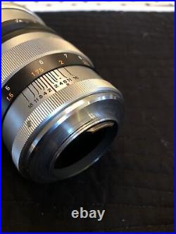 Vintage Canon 85mm 1.5 LTM Rare late model, Leica screw mount No. 12019
