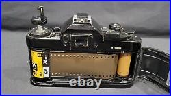 Vintage Canon A-1 35mm Film Camera with FD 50mm 118 lens