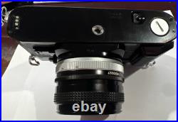 Vintage Canon A-1 35mm Film SLR Camera with FD 50mm F1.8 Lens MINT CONDITION