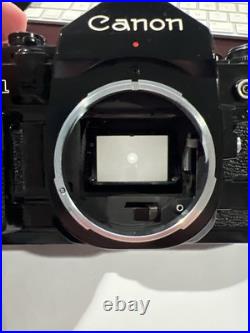 Vintage Canon A-1 35mm Film SLR Camera with FD 50mm F1.8 Lens MINT CONDITION