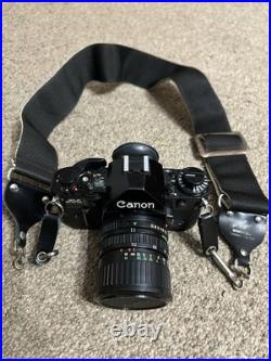 Vintage Canon A-1 35mm SLR Film Camera With Lens & Accessories Lots Of Extras