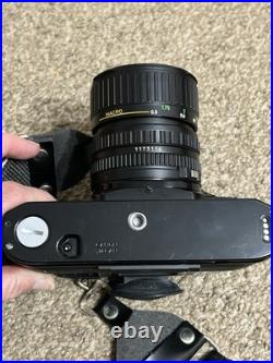 Vintage Canon A-1 35mm SLR Film Camera With Lens & Accessories Lots Of Extras