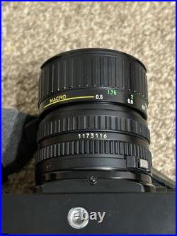 Vintage Canon A-1 35mm SLR Film Camera With Lens & Accessories Lots Of Extras