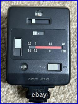 Vintage Canon A-1 35mm SLR Film Camera With Lens & Accessories Lots Of Extras