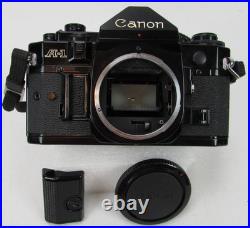 Vintage Canon A-1 35mm SLR Film Camera with 50mm f/1.8 Canon Lens 1 Owner! Works