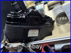 Vintage Canon A-1 Camera 52 MM With Accessories