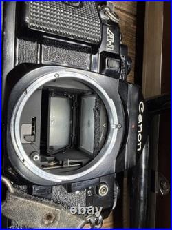 Vintage Canon A-1 Camera 52 MM With Accessories