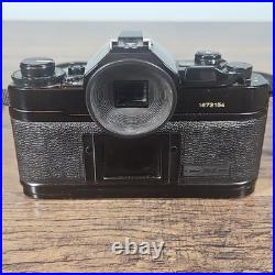 Vintage Canon A-1 Camera with Tokina Doubler & 50mm Lens Tested & Works