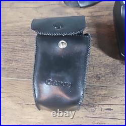 Vintage Canon A-1 Camera with Tokina Doubler & 50mm Lens Tested & Works