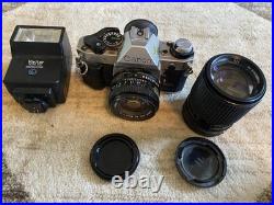 Vintage Canon AE-1 35mm Film Camera + FD 50mm f/1.8 Lens -excellent