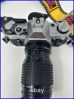 Vintage Canon AE-1 35mm Film Camera With Canon Lens Classic Design WORKING