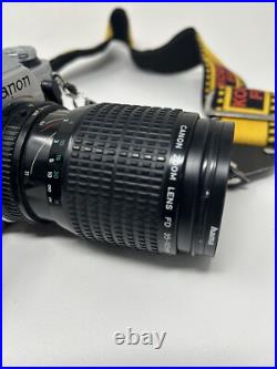 Vintage Canon AE-1 35mm Film Camera With Canon Lens Classic Design WORKING