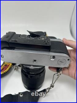 Vintage Canon AE-1 35mm Film Camera With Canon Lens Classic Design WORKING