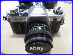 Vintage Canon AE-1 35mm Film Camera with 50mm Lens & Carry Case
