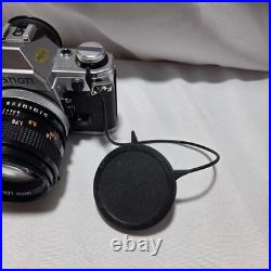Vintage Canon AE-1 35mm Film Camera with Canon FD 50mm f1.4 SSC Lens SLR UNTESTED