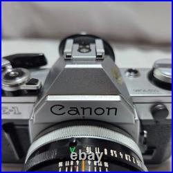 Vintage Canon AE-1 35mm Film Camera with Canon FD 50mm f1.4 SSC Lens SLR UNTESTED