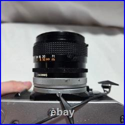 Vintage Canon AE-1 35mm Film Camera with Canon FD 50mm f1.4 SSC Lens SLR UNTESTED