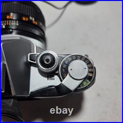 Vintage Canon AE-1 35mm Film Camera with Canon FD 50mm f1.4 SSC Lens SLR UNTESTED