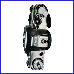 Vintage Canon AE-1 35mm SLR Camera Bundle 3 Lens, Flash, Film, Handle, Unvested