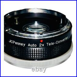 Vintage Canon AE-1 35mm SLR Camera Bundle 3 Lens, Flash, Film, Handle, Unvested