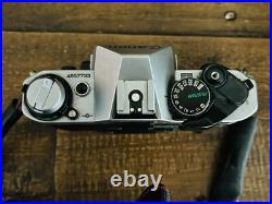 Vintage Canon AE-1 35mm SLR Film Camera with 2 Lens, Flash WithOriginal Box