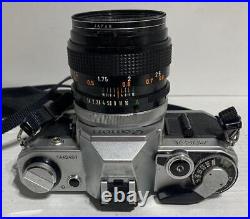 Vintage Canon AE-1 35mm SLR Film Camera with Canon 50 mm 11.4 Lens