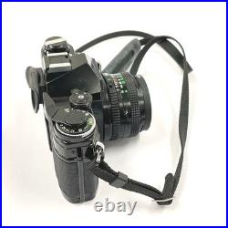 Vintage Canon AE-1 35mm SLR Film Camera withCanon FD Prime Lens Tested