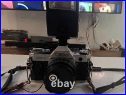 Vintage Canon AE-1 35mm SLR Film Camera withROKUNAR 52MM LENS