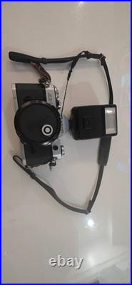 Vintage Canon AE-1 35mm SLR Film Camera withROKUNAR 52MM LENS