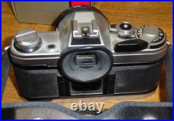 Vintage Canon AE-1 Camera 4961737 & Canon FD 50mm/1.8 Lens