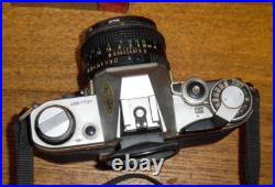 Vintage Canon AE-1 Camera 4961737 & Canon FD 50mm/1.8 Lens